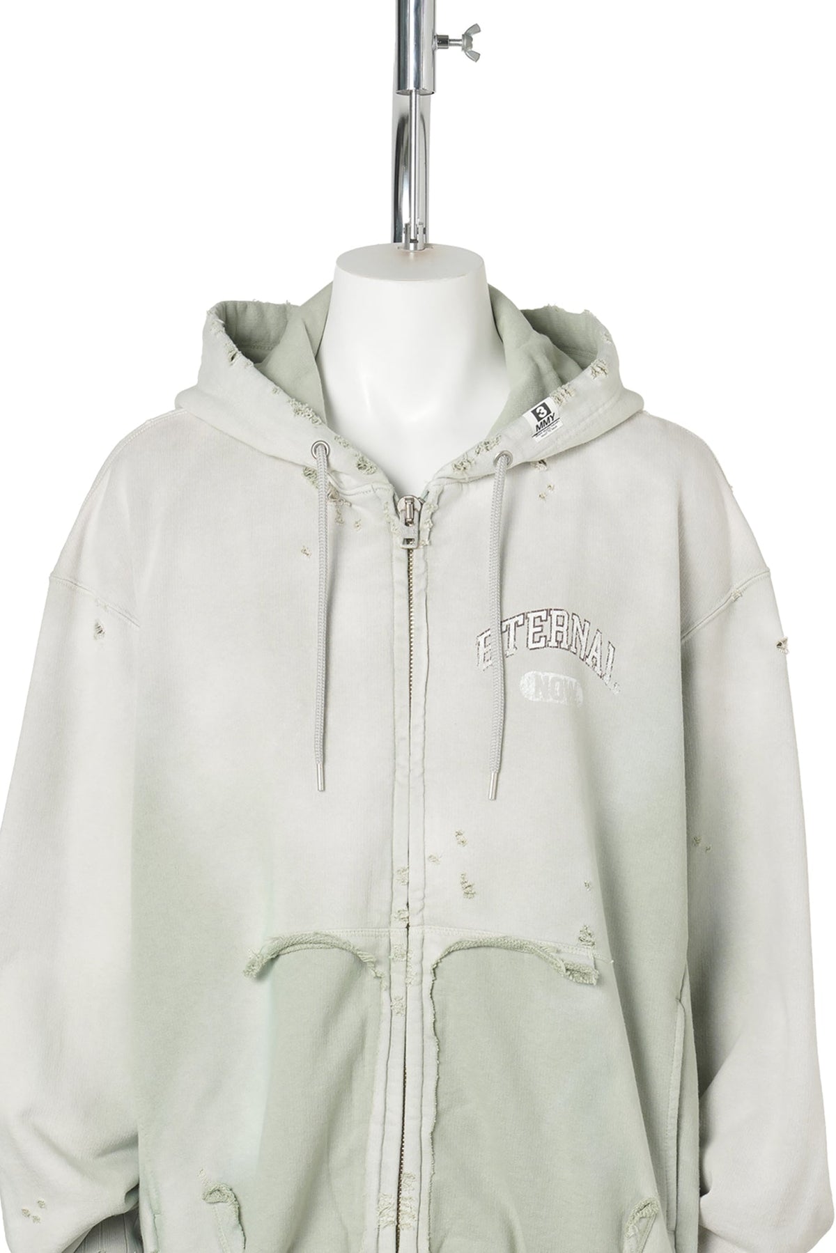 SUN FADED SWEAT PARKA / GREEN