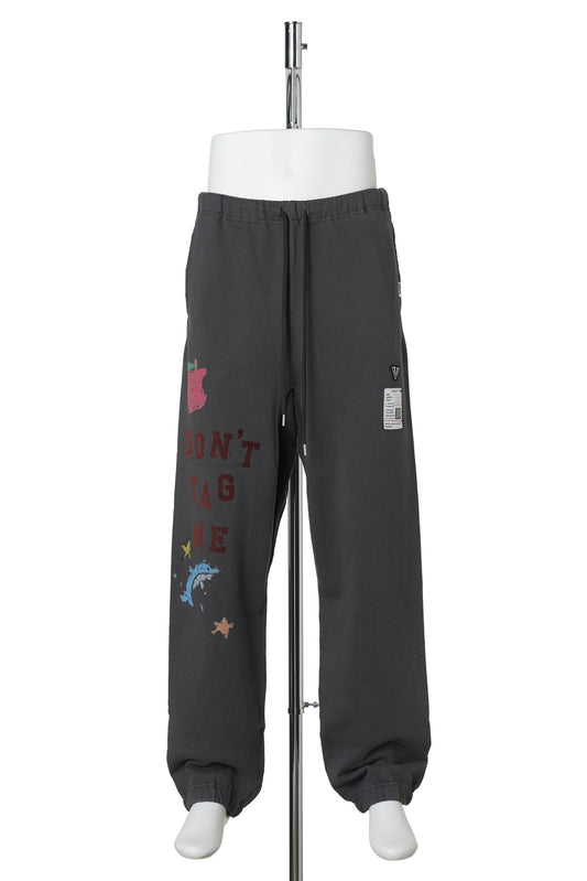 KIDS DOODLE SWEAT PANTS / BLACK