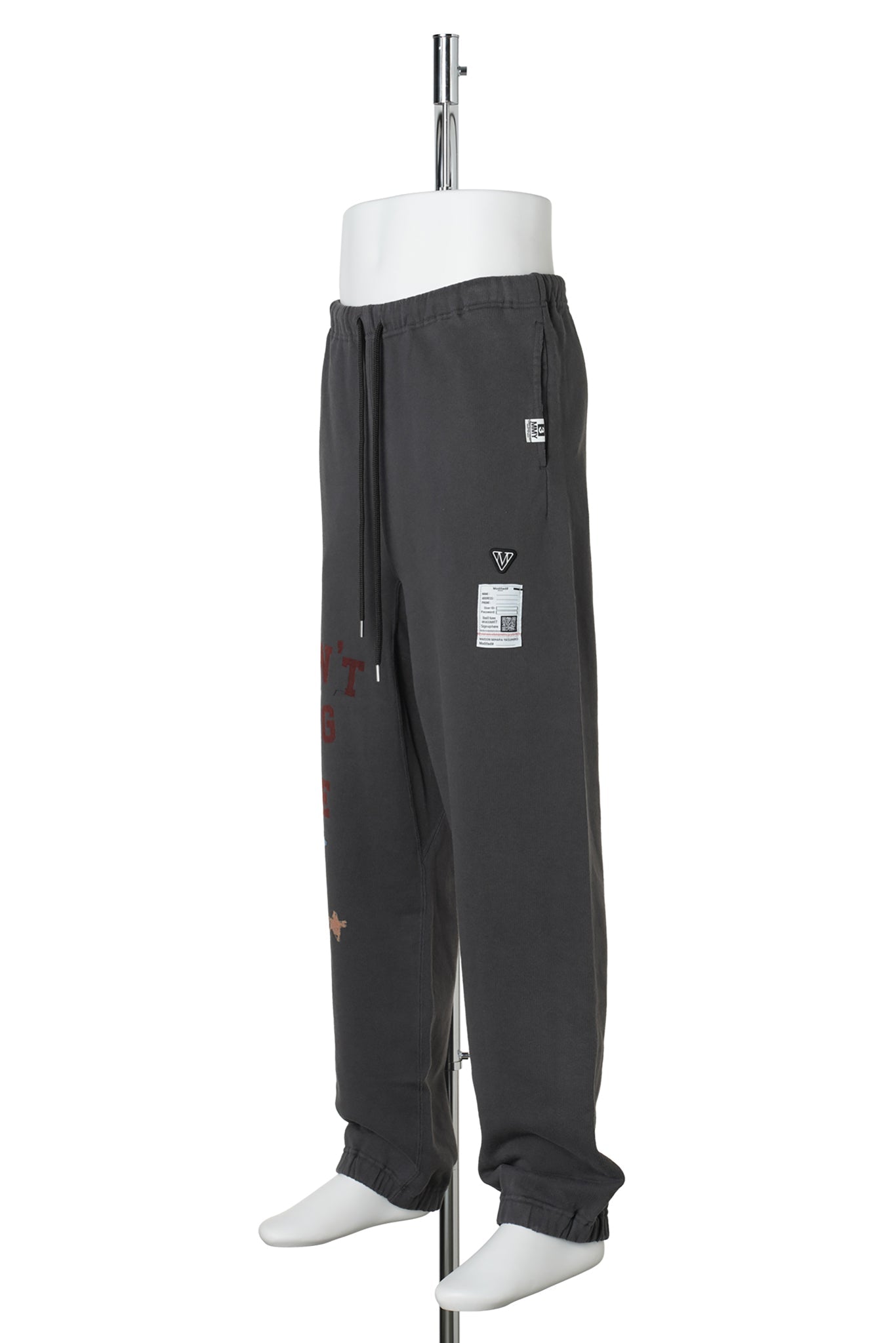 KIDS DOODLE SWEAT PANTS / BLACK