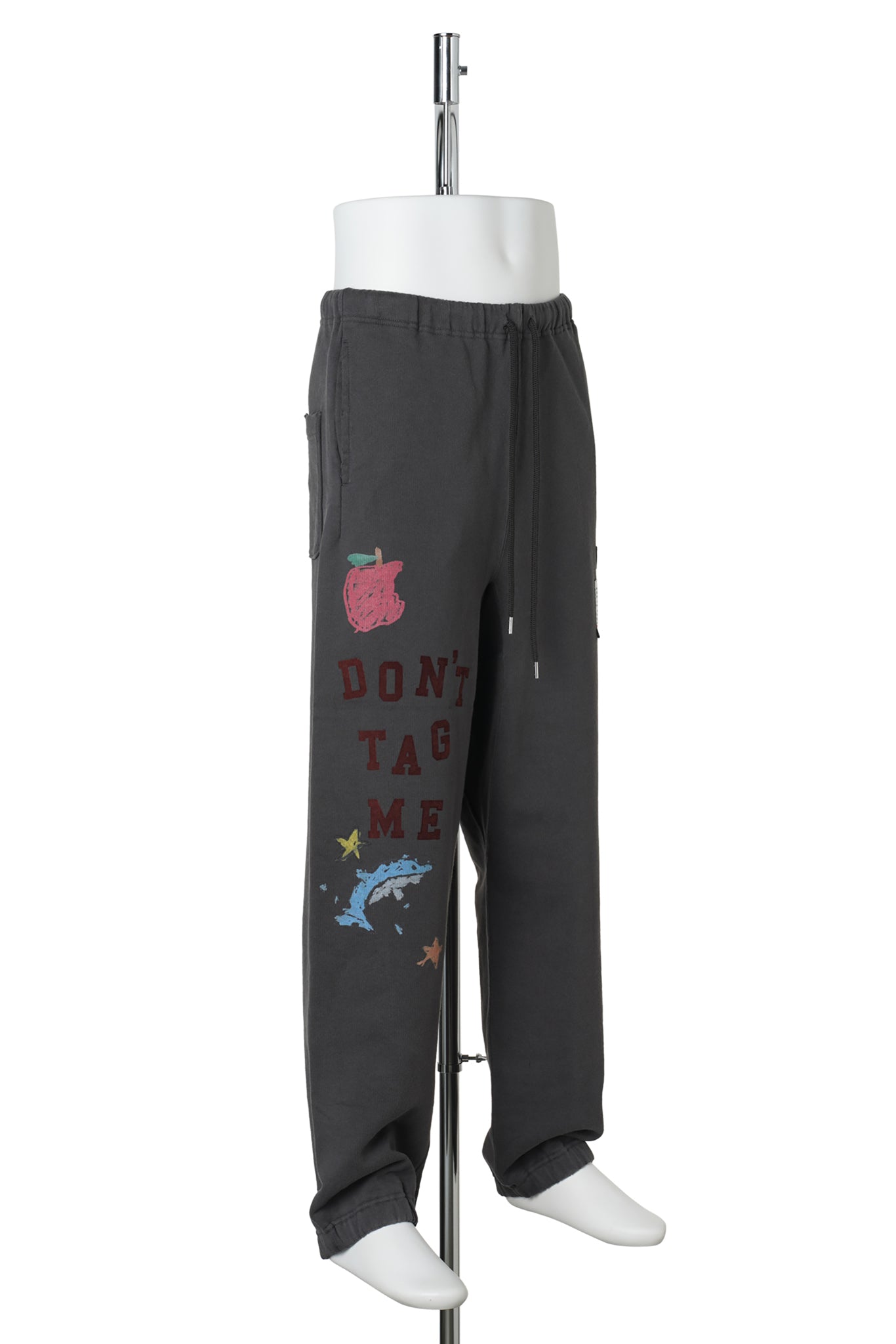 KIDS DOODLE SWEAT PANTS / BLACK