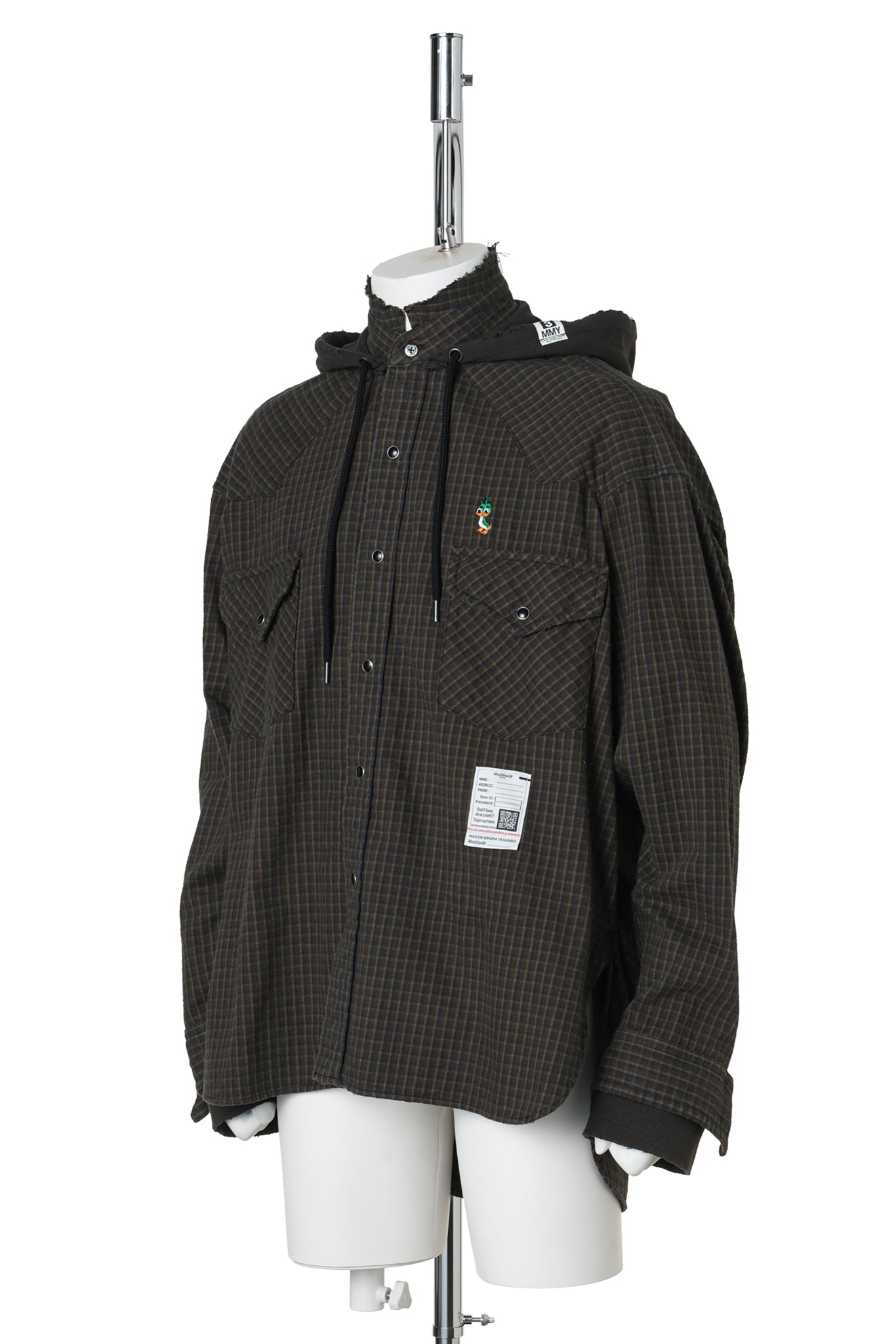 SWEAT HOODIE L/S SHIRTS / BLACK