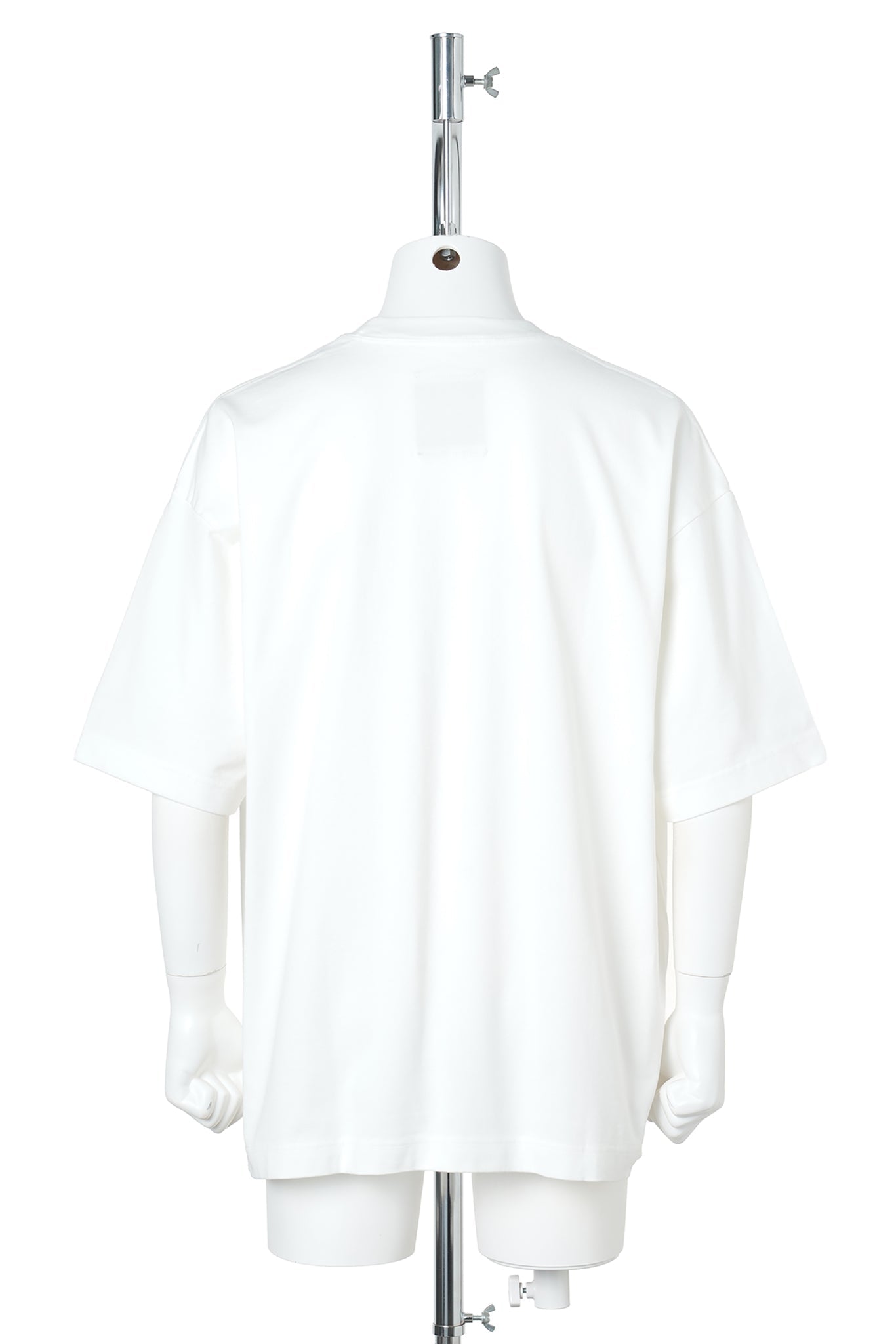CAT PRINTED TEE / WHITE