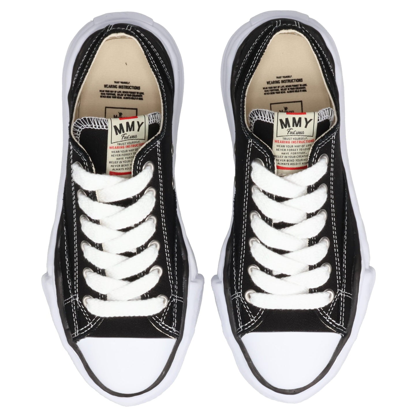 PETERSON / ORIGINAL SOLE CANVAS LOW-TOP SNEAKER / 018:BLACK