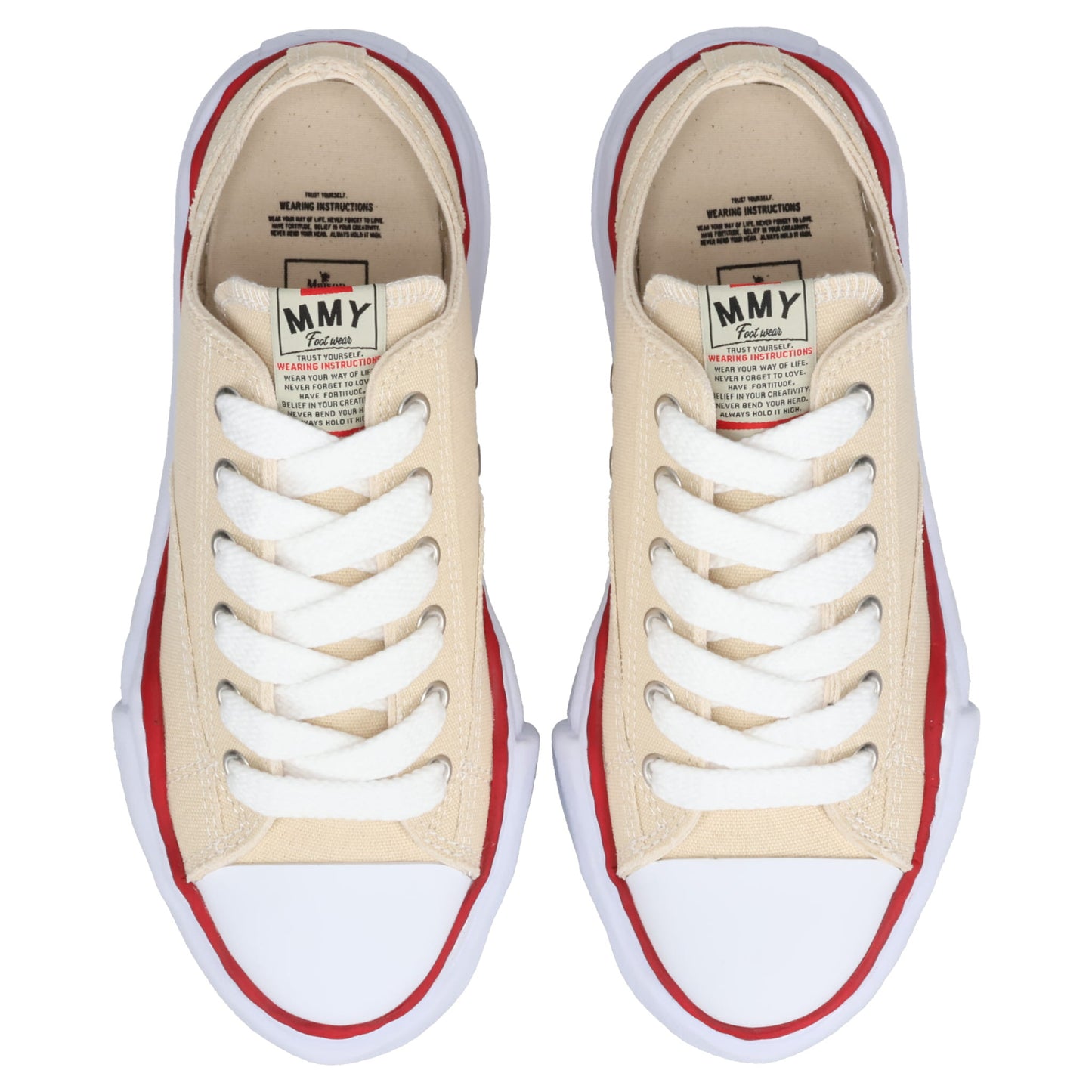 PETERSON/ORIGINAL SOLE CANVAS LOW-TOP SNEAKER / 031:NATURAL