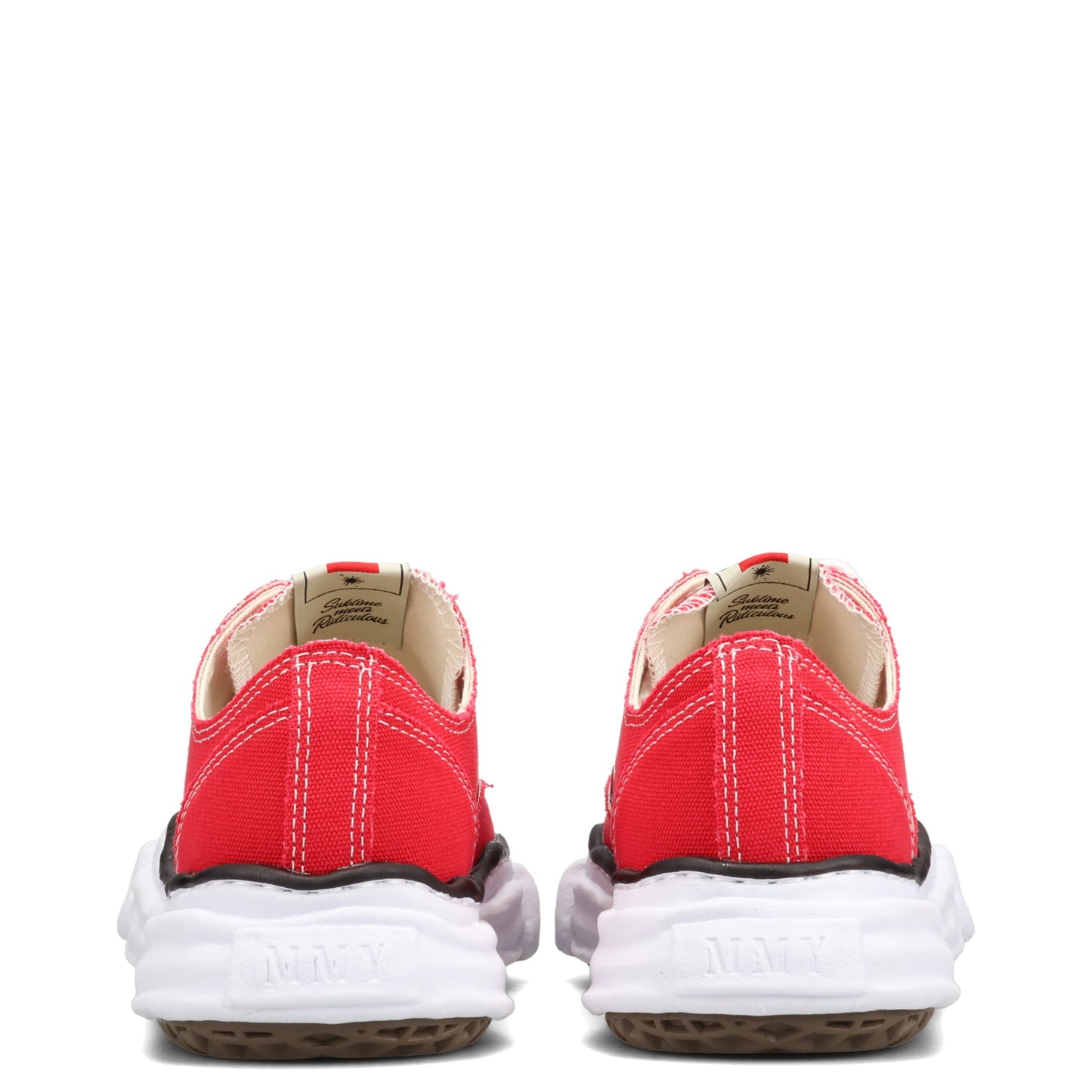 PETERSON / ORIGINAL SOLE CANVAS LOW-TOP SNEAKER / 046:RED