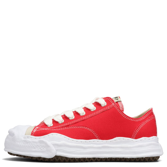HANK / ORIGINAL SOLE CANVAS LOW-TOP SNEAKER / 046:RED