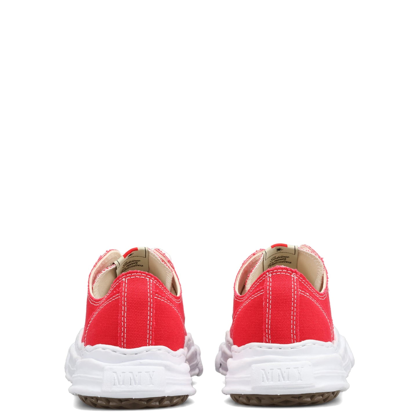 HANK / ORIGINAL SOLE CANVAS LOW-TOP SNEAKER / 046:RED