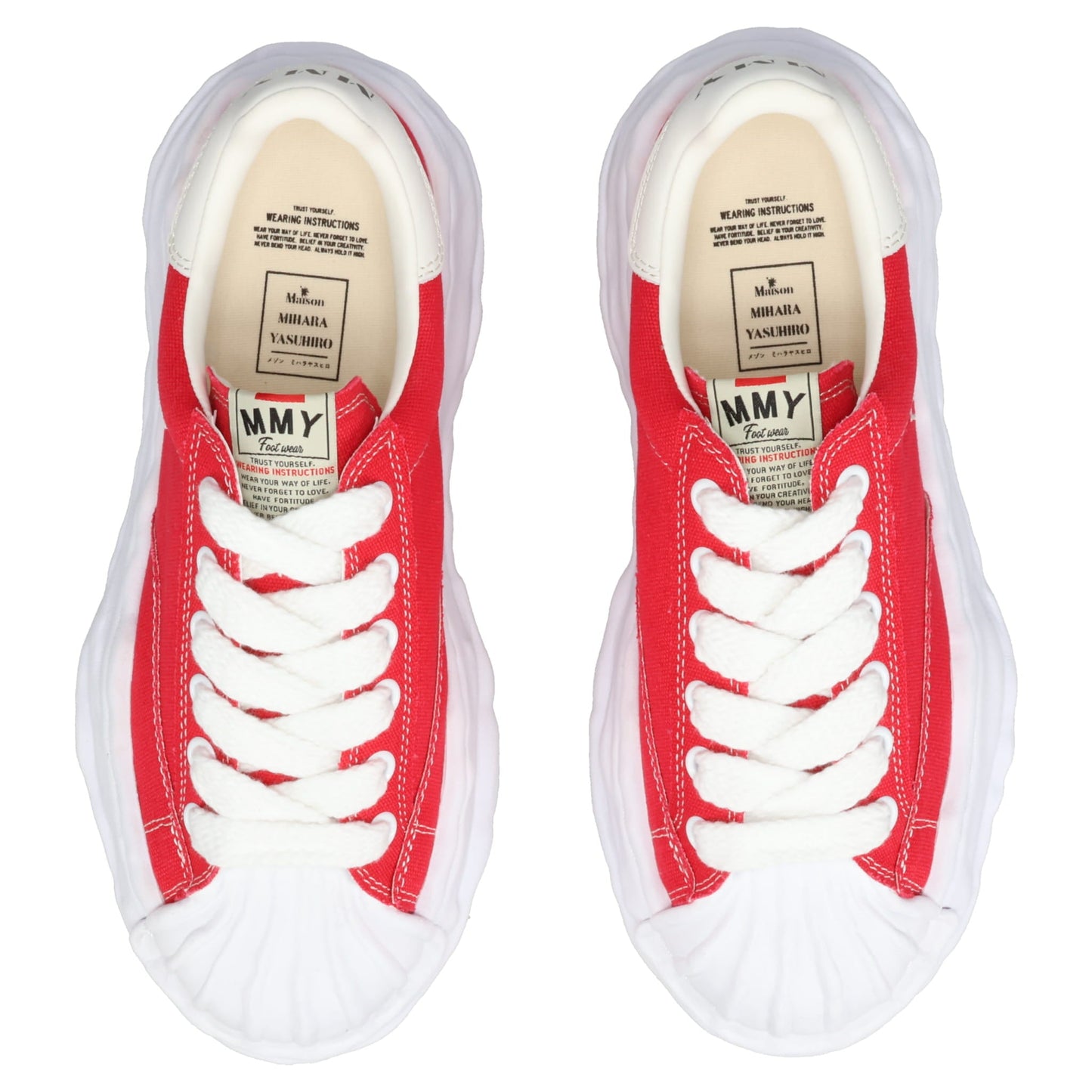 BLAKEY/ ORIGINAL SOLE CANVAS LOW-TOP SNEAKER / 046:RED