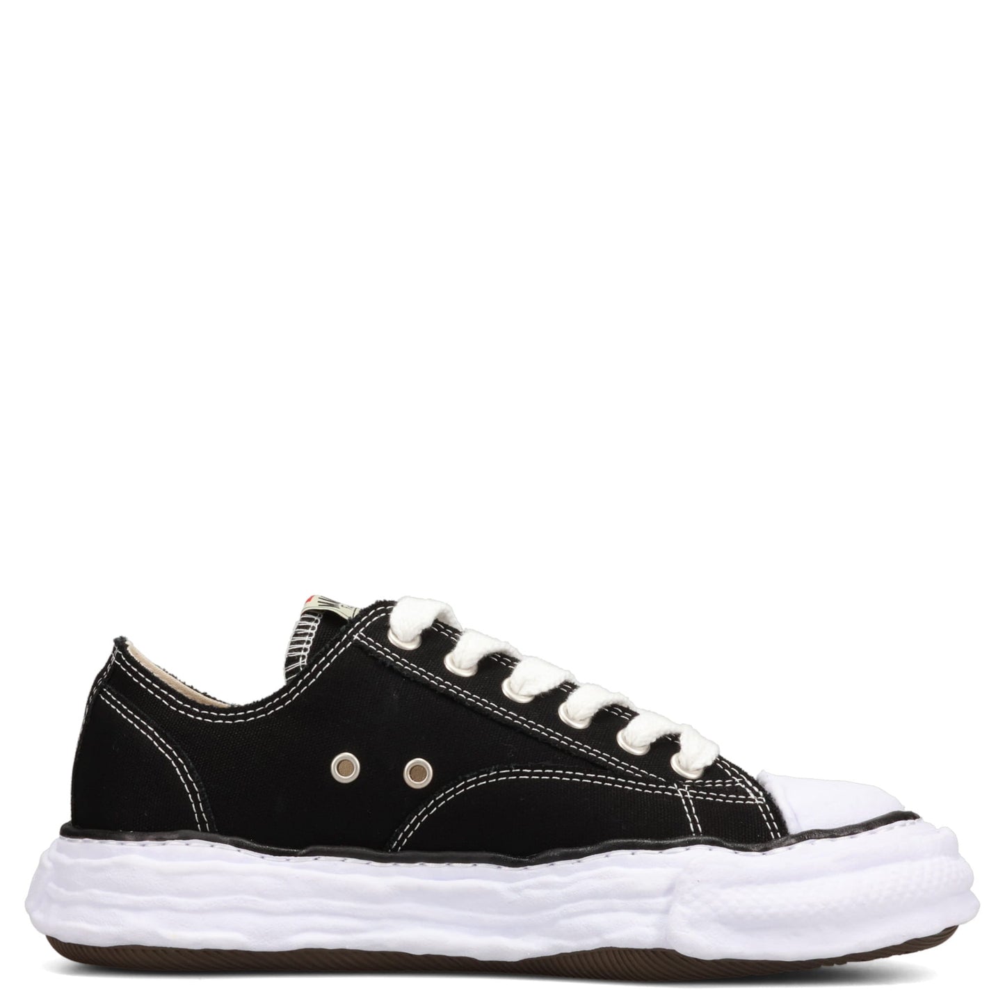 PETERSON 23 / ORIGINAL SOLE CANVAS LOW-TOP SNEAKER / 018:BLACK