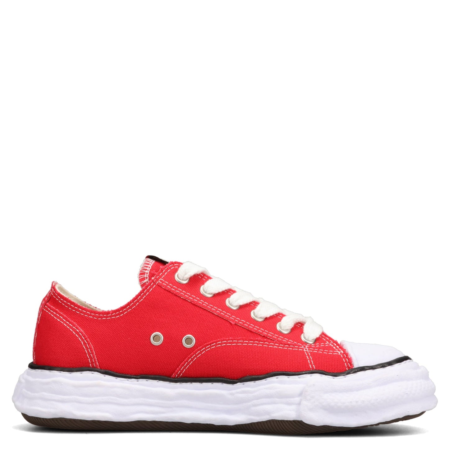 PETERSON 23 / ORIGINAL SOLE CANVAS LOW-TOP SNEAKER / 046:RED