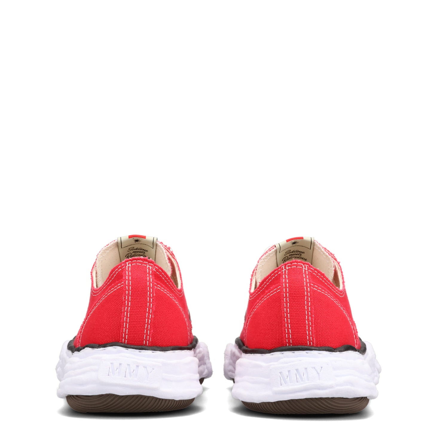 PETERSON 23 / ORIGINAL SOLE CANVAS LOW-TOP SNEAKER / 046:RED