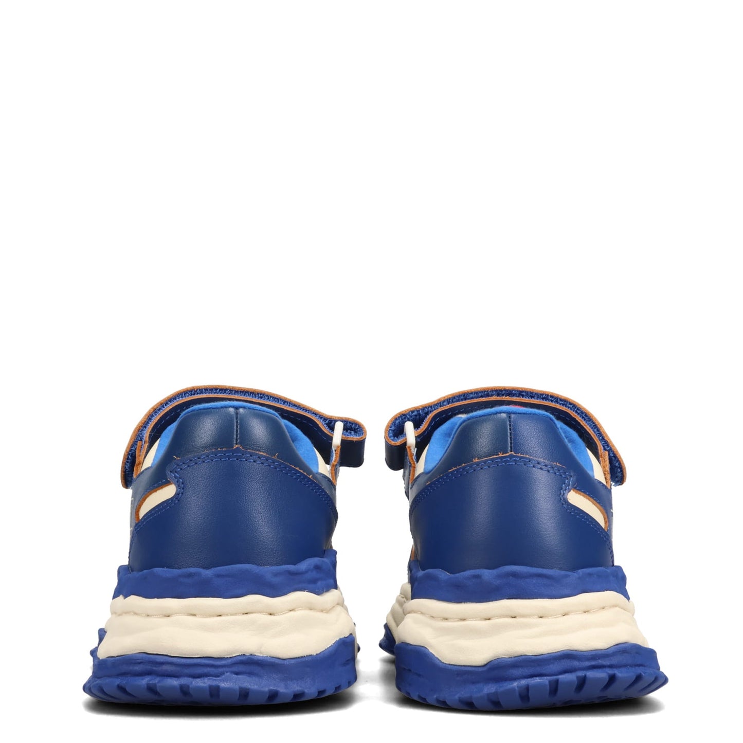 KEITH / ORIGINAL SOLE LEATHER LOW-TOP SNEAKER / 082:BLU/WHT