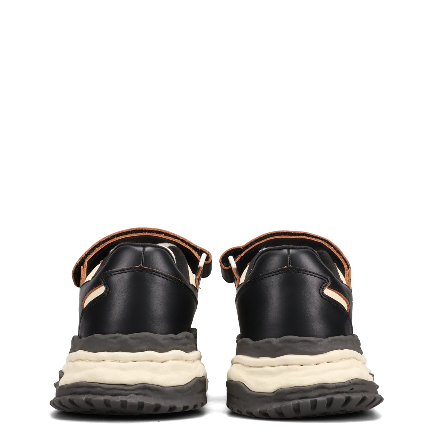 KEITH / ORIGINAL SOLE LEATHER LOW-TOP SNEAKER / 115:BLK/WHT