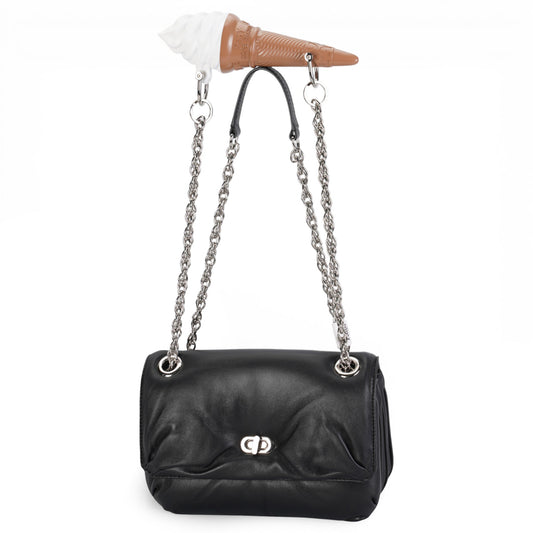 TOY / SOFT SERVE SHOLDER BAG / BLACK