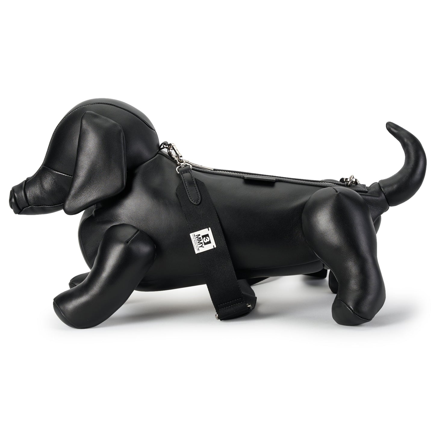 DOLLS / MEDIUM DACHSHUND BAG / BLACK