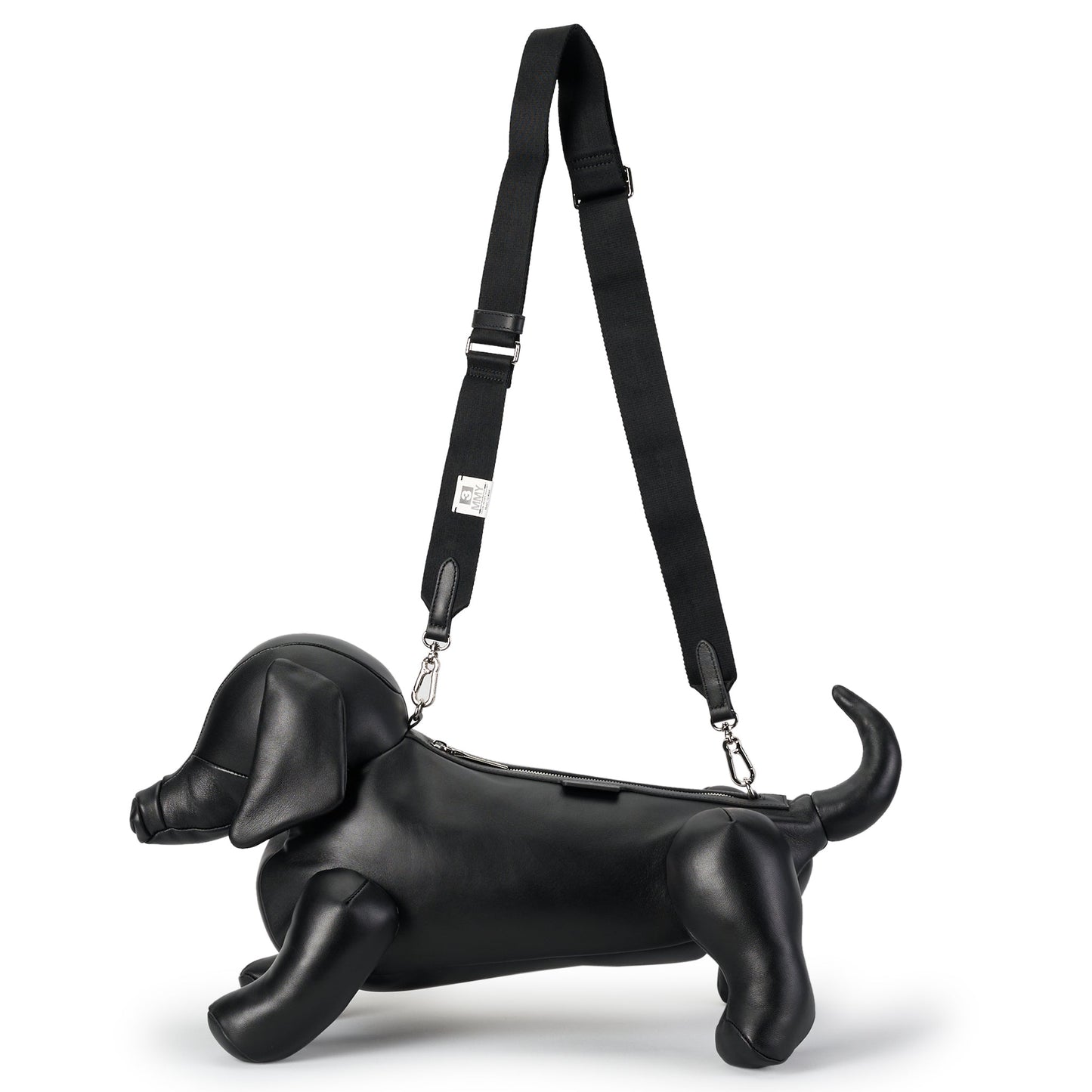 DOLLS / MEDIUM DACHSHUND BAG / BLACK