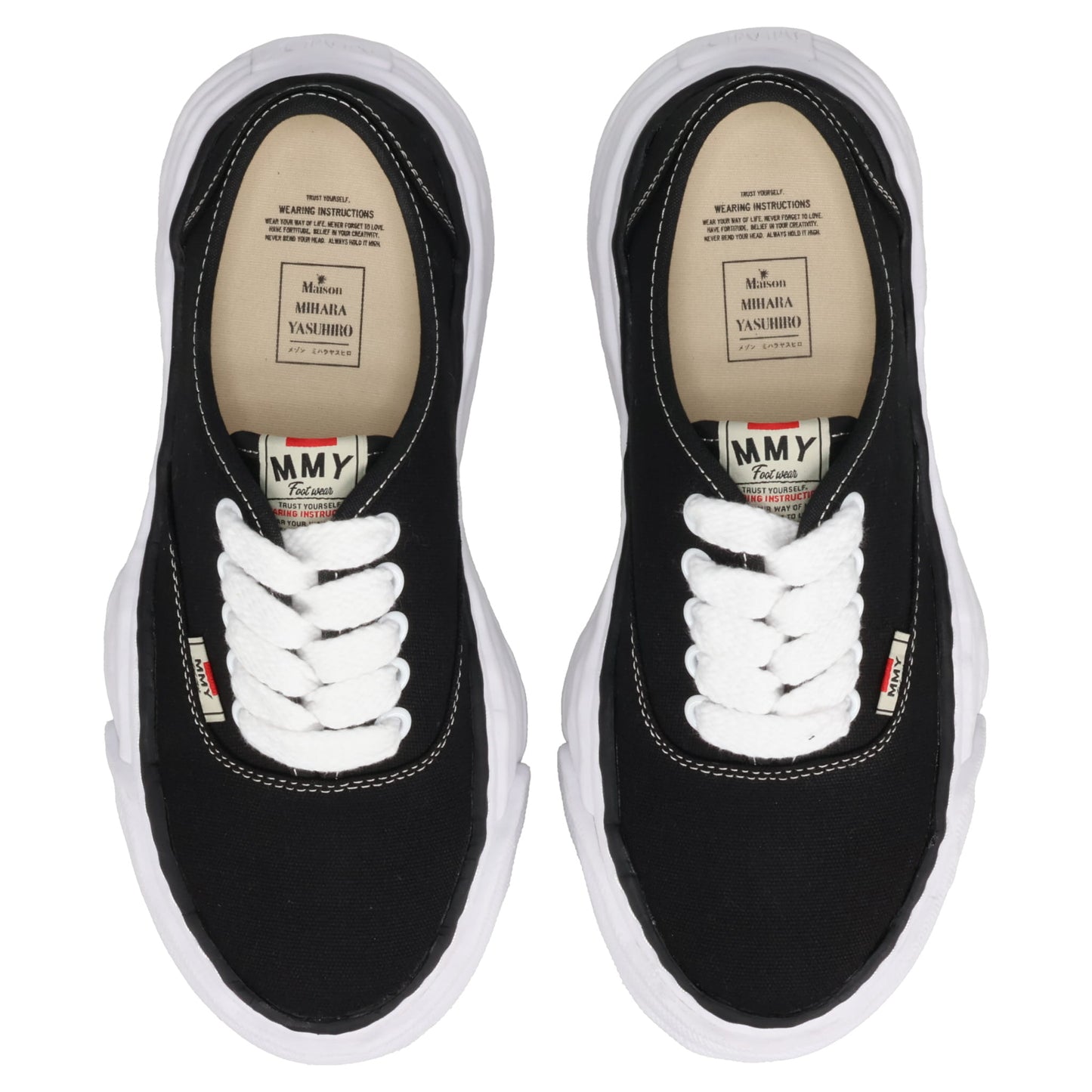 BAKER 26 / ORIGINAL SOLE CANVAS LOW-TOP SNEAKER / 018:BLACK