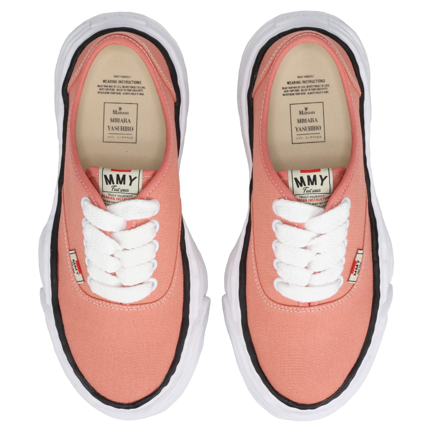 BAKER 26 / ORIGINAL SOLE CANVAS LOW-TOP SNEAKER / 044:PINK