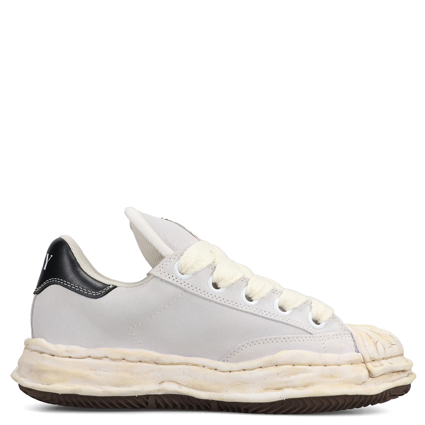 BLAKEY / ORIGINAL SOLE BRUSHED SUEDE LOW-TOP SNEAKER / 011:WHITE