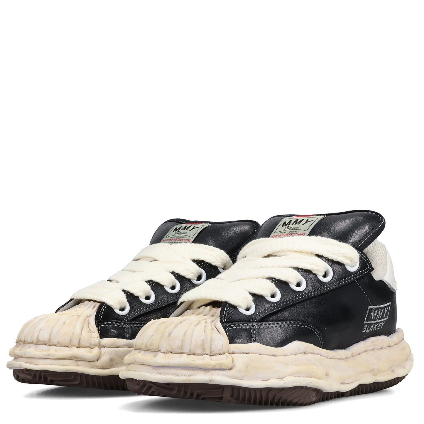 BLAKEY / ORIGINAL SOLE BRUSHED SUEDE LOW-TOP SNEAKER / 018:BLACK