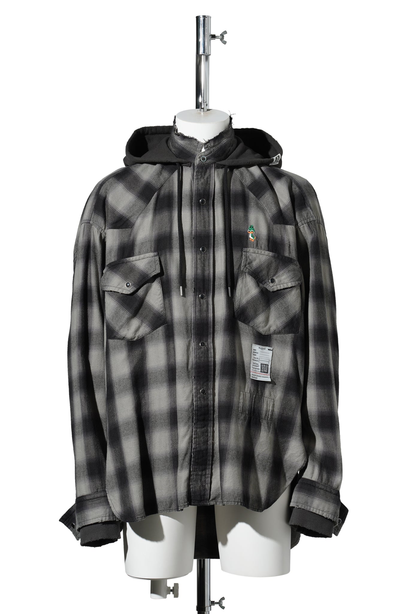 SWEAT HOODIE L/S SHIRTS / GRAY