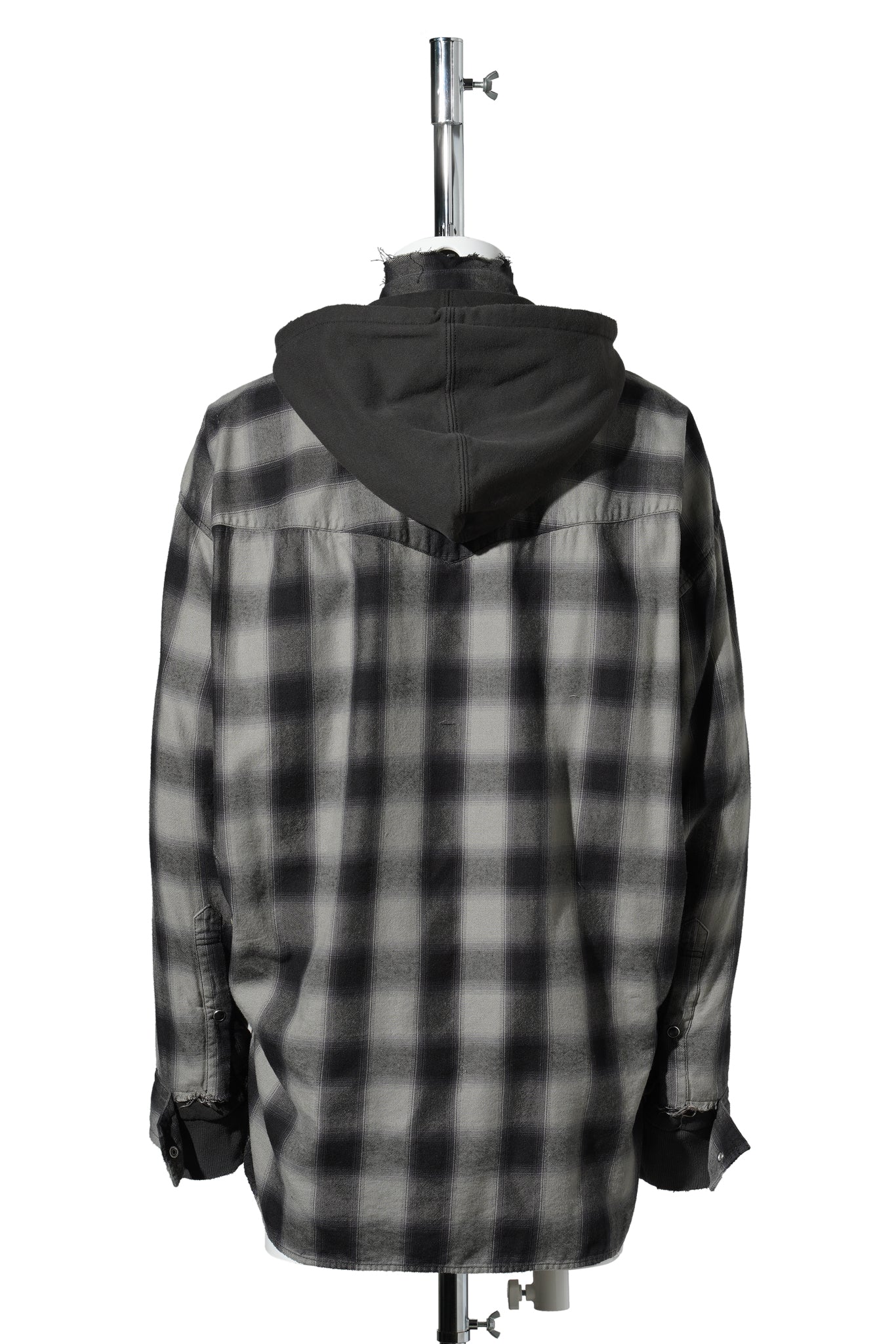 SWEAT HOODIE L/S SHIRTS / GRAY