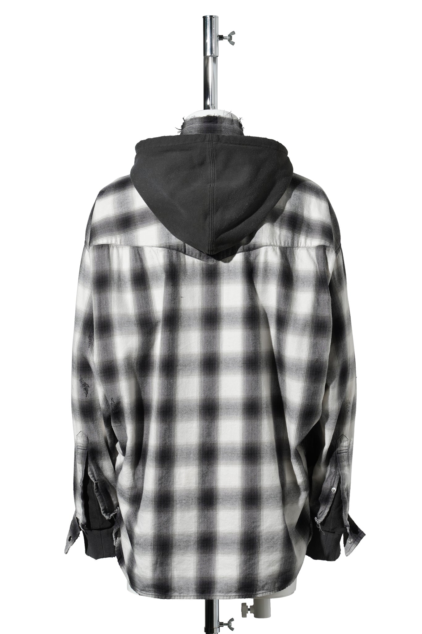 SWEAT HOODIE L/S SHIRTS / WHITE