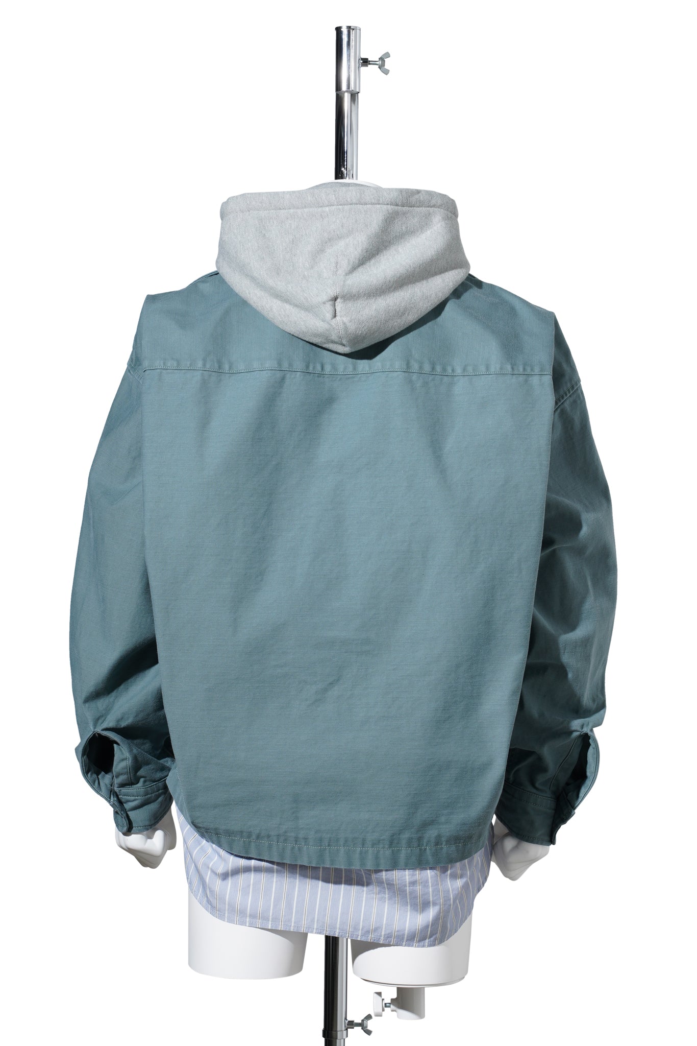 TRIPLE LAYERED L/S SHIRTS / GREEN