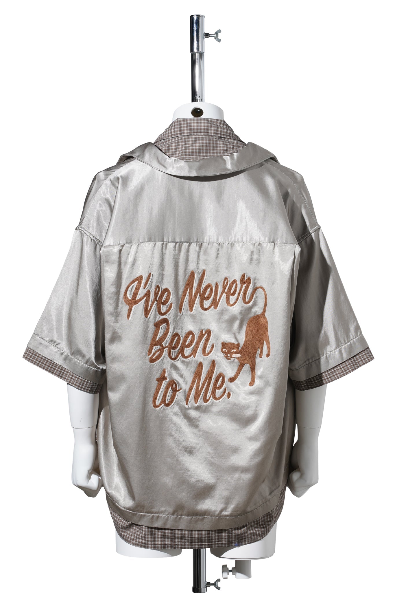 W-LAYERED H/S SHIRTS / BEIGE