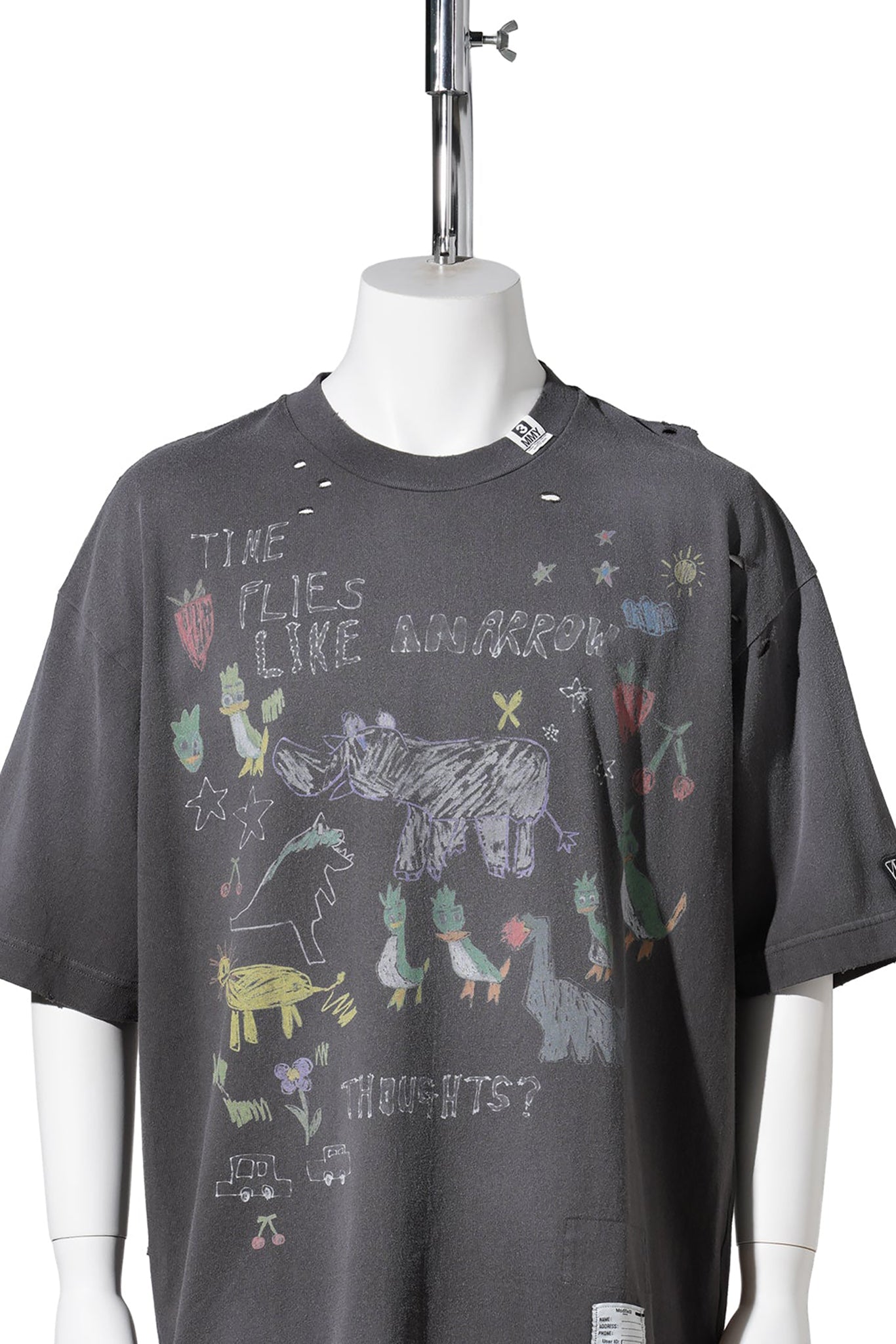 KIDS DOODLE TEE / BLACK