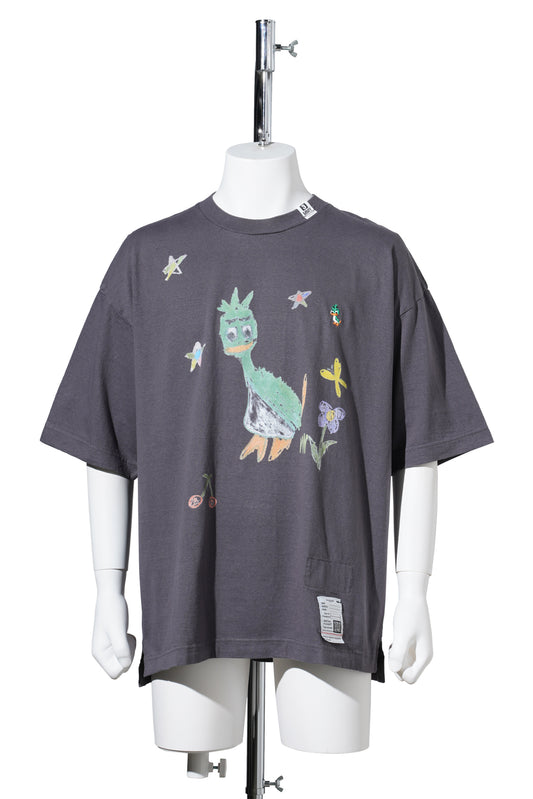 LEON KIDS DOODLE TEE / BLACK