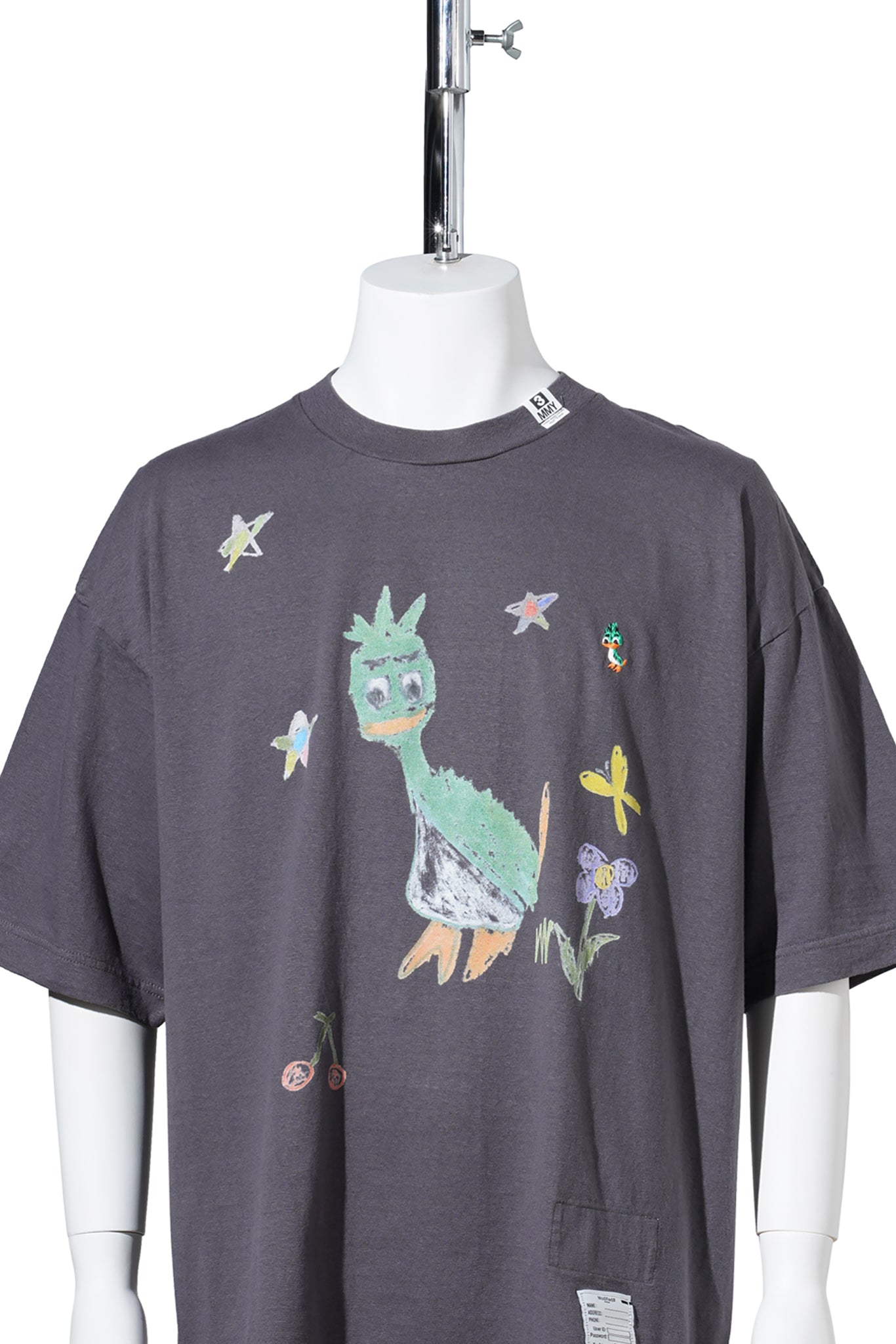 LEON KIDS DOODLE TEE / BLACK