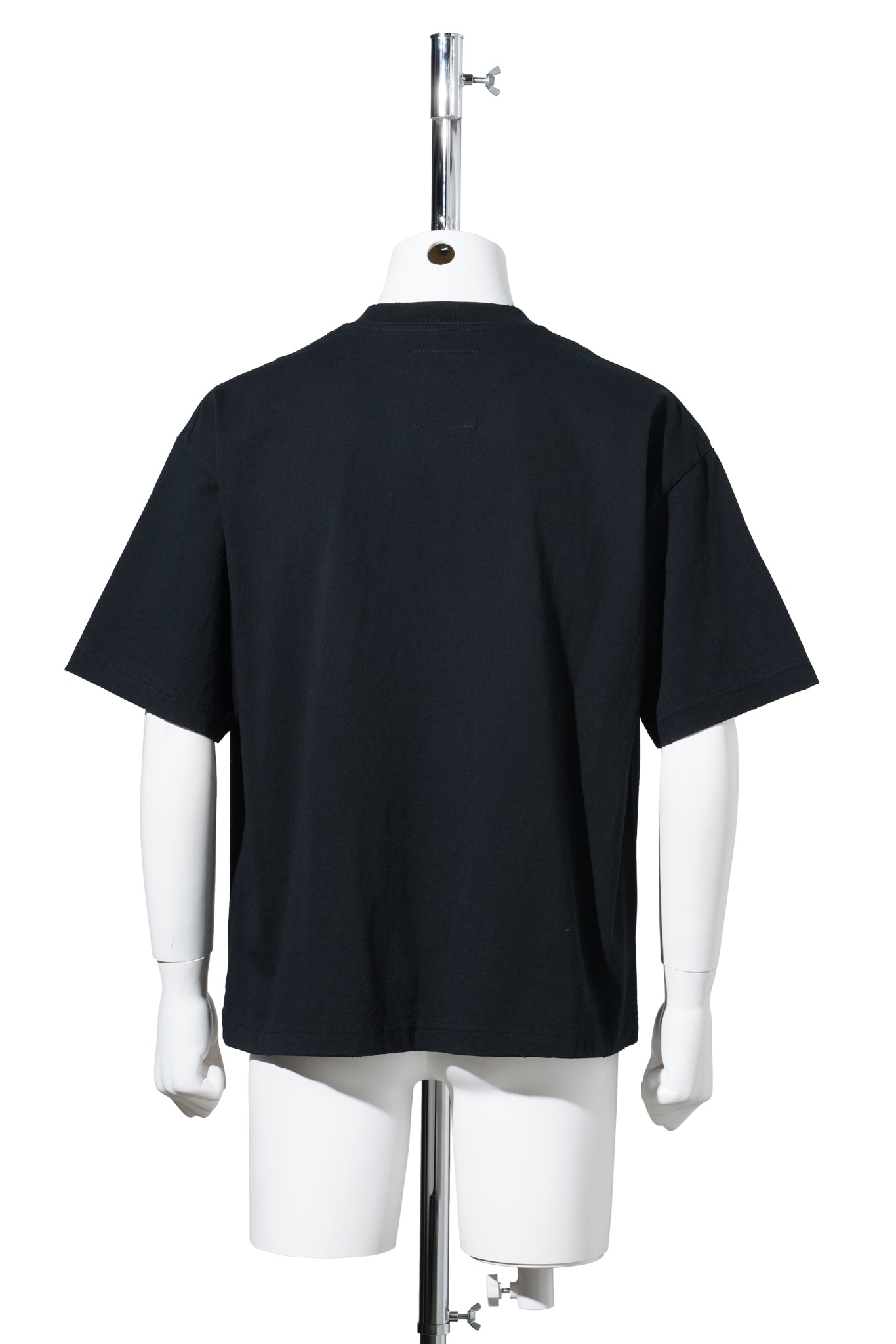 CAT PRINTED T-SHIRT / BLACK