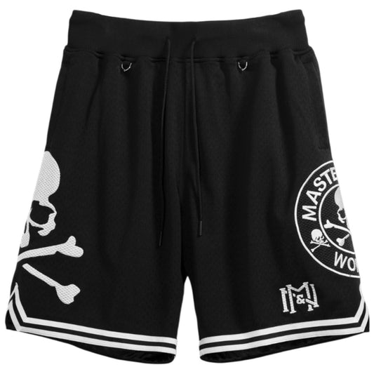 MASTERMIND WORLD x Mitchell & Ness  MASTERMINDxM&N SHORTS / BLACK