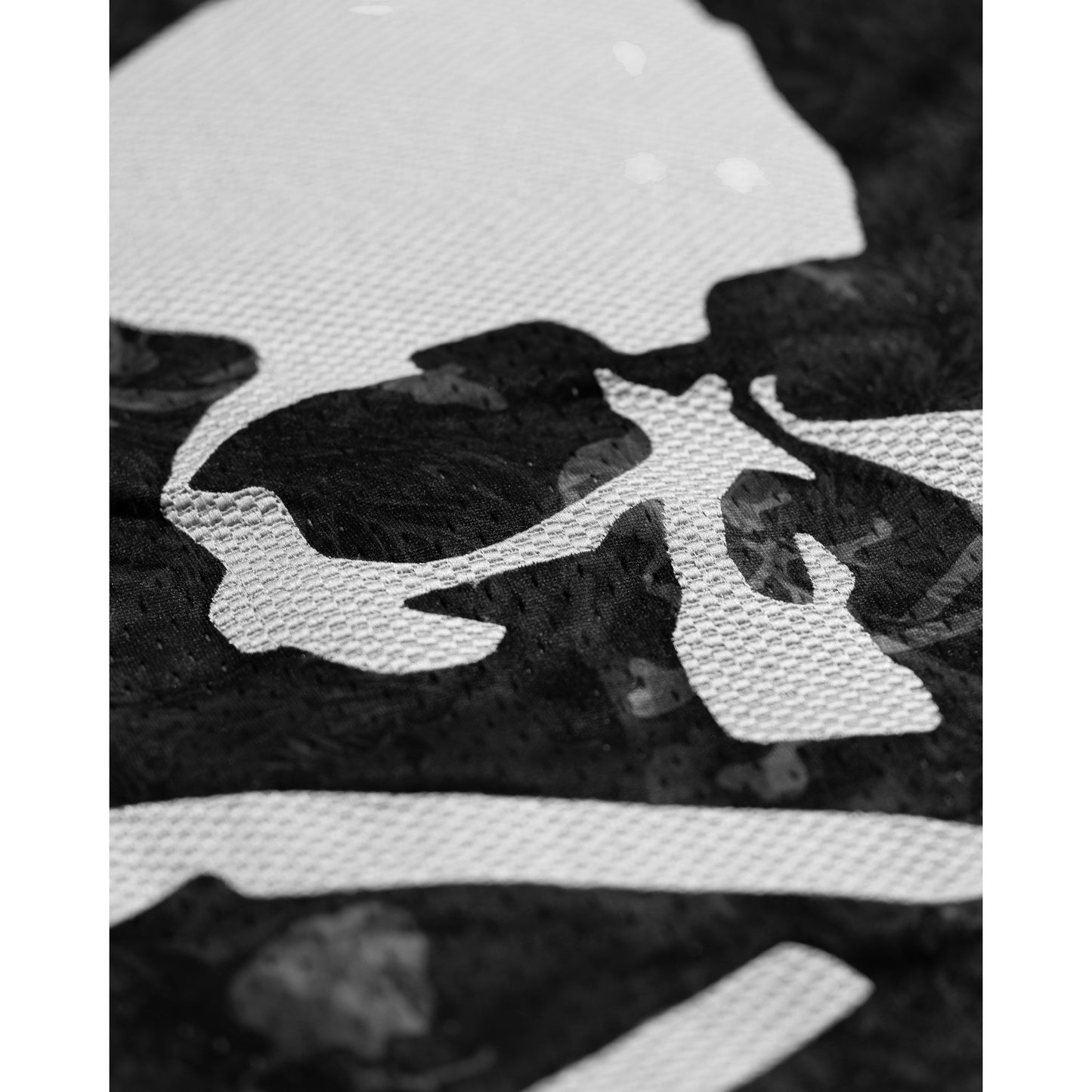 MASTERMIND WORLD x Mitchell & Ness  MASTERMINDxM&N PRINT BP MESH / BLACK