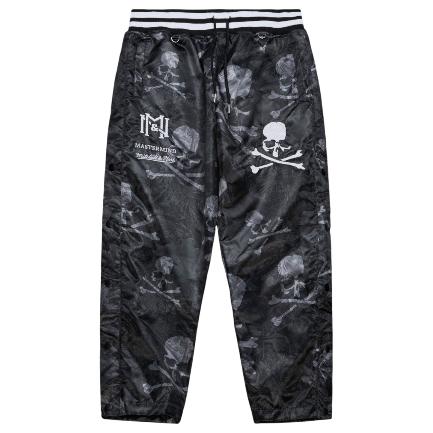 MASTERMIND WORLD x Mitchell & Ness  MSTRMNDxMN PRINT TEAR PNT / BLACK