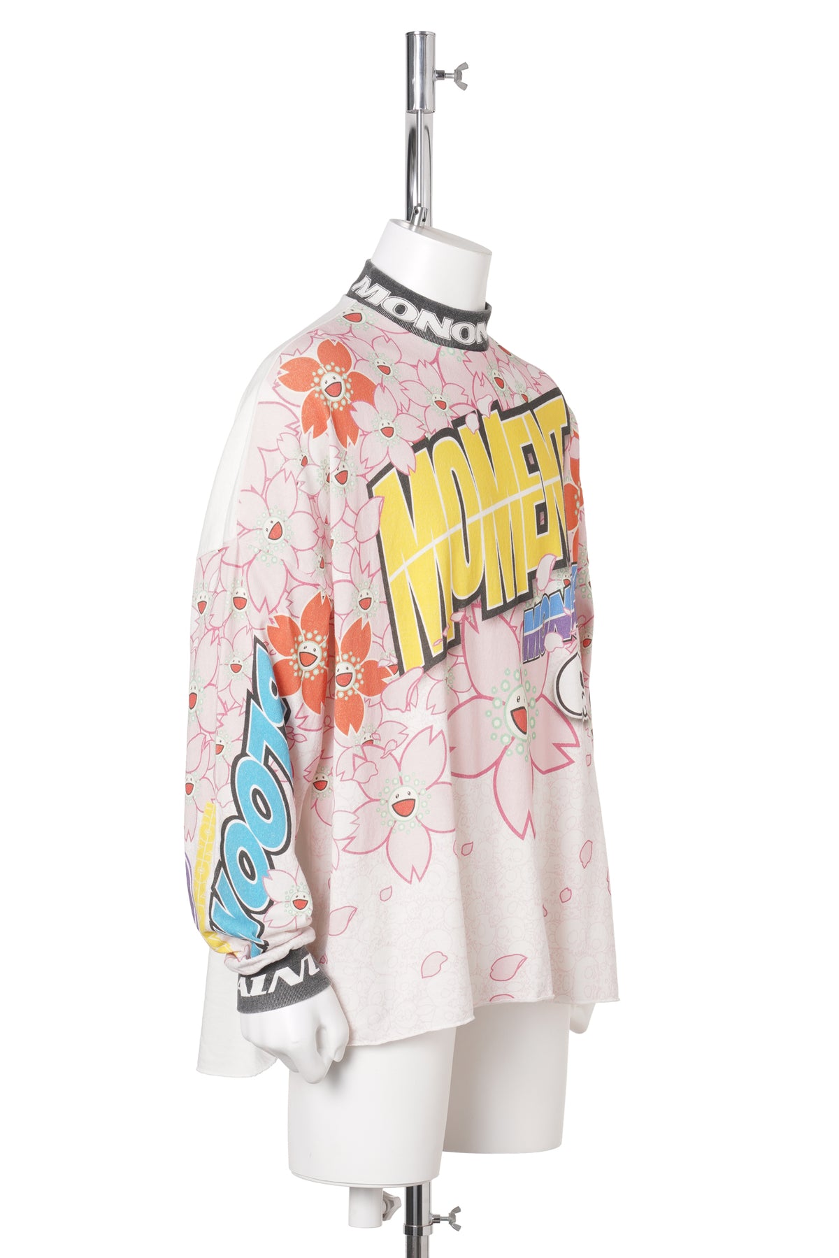 LS T-SHIRT WIDE/SAKURA / WHITE