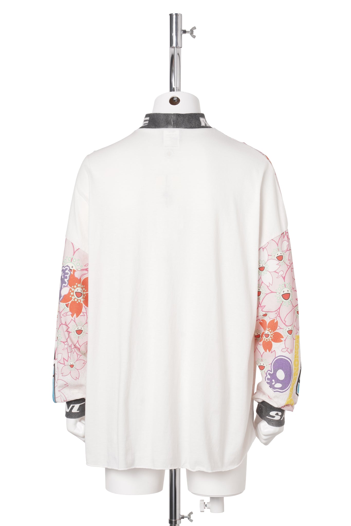 LS T-SHIRT WIDE/SAKURA / WHITE