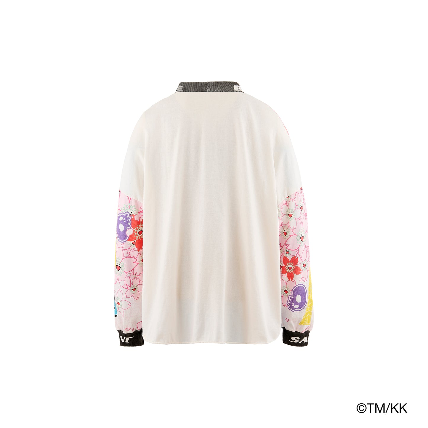 LS T-SHIRT WIDE/SAKURA / WHITE