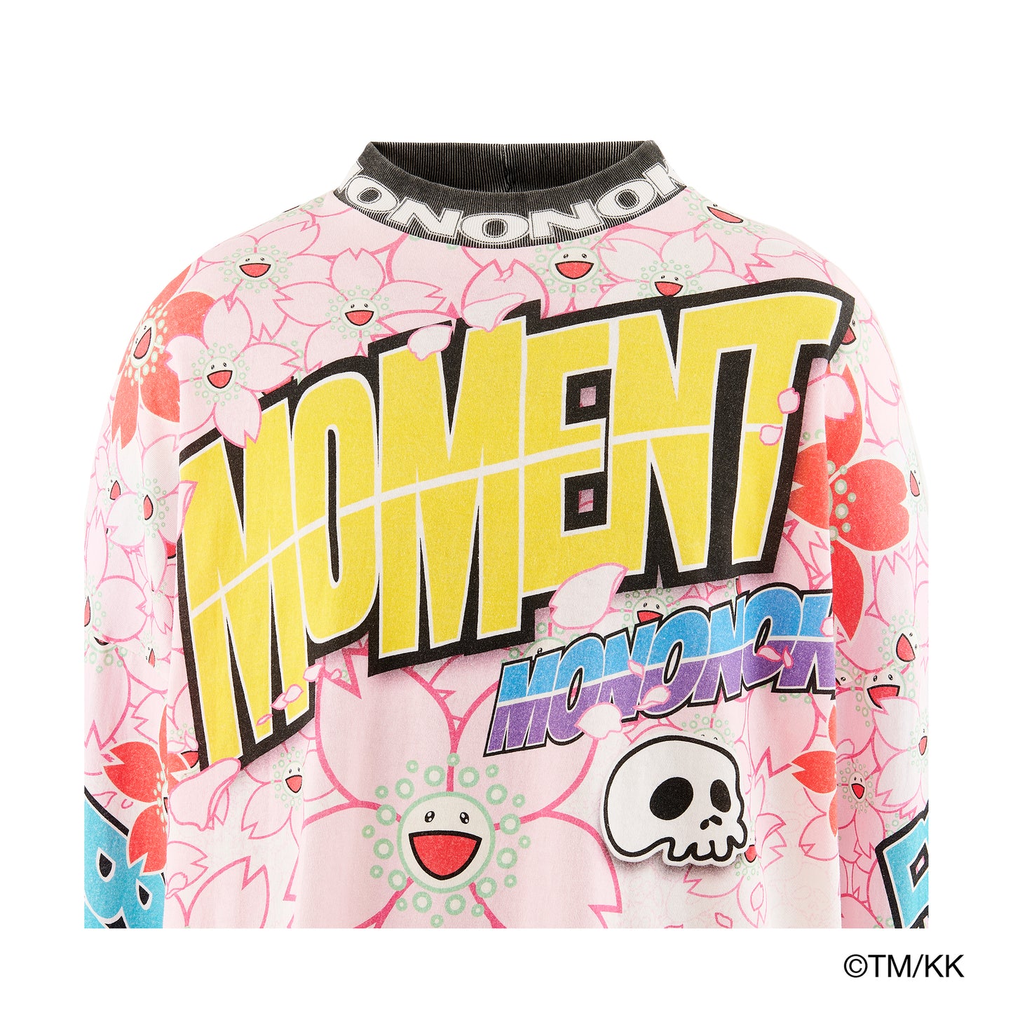 LS T-SHIRT WIDE/SAKURA / WHITE