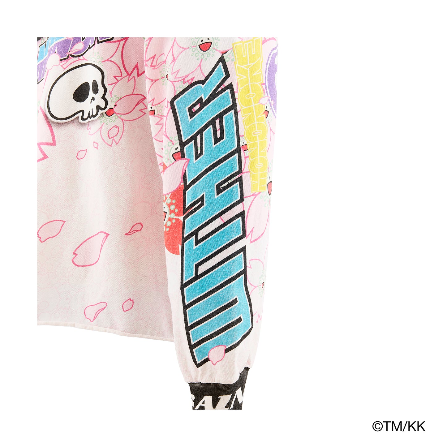 LS T-SHIRT WIDE/SAKURA / WHITE