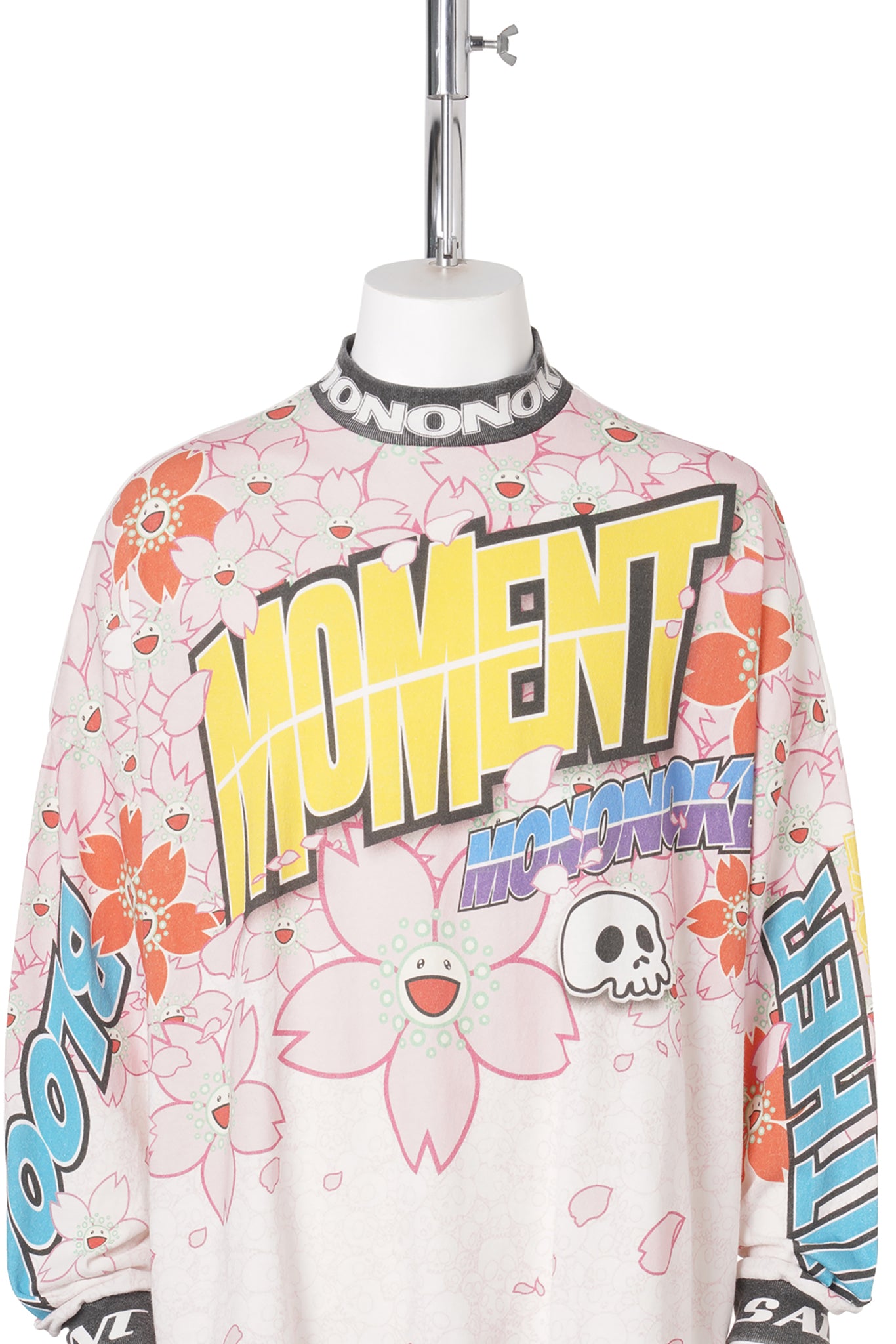LS T-SHIRT WIDE/SAKURA / WHITE