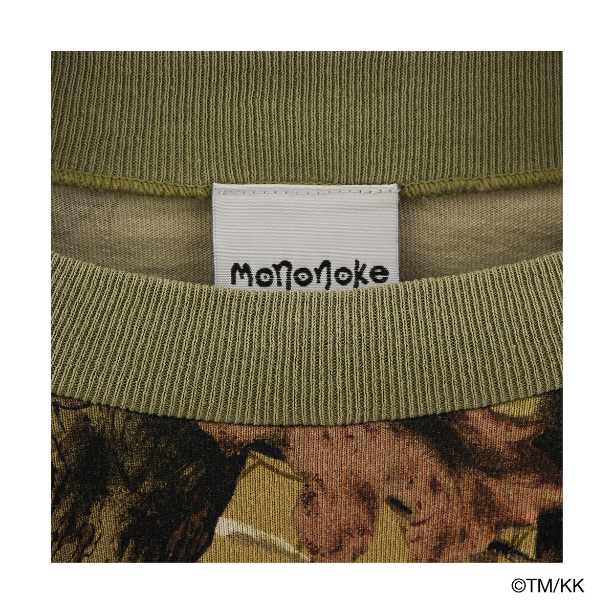 LS T-SHIRT WIDE/CAMO / WHITE