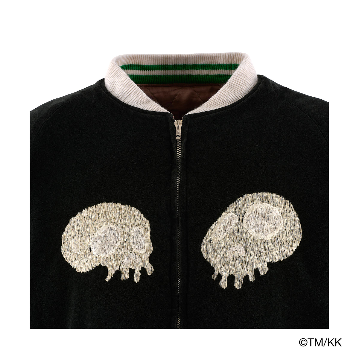 REVERSIBLE SKA JAMBER / BLK+PNK