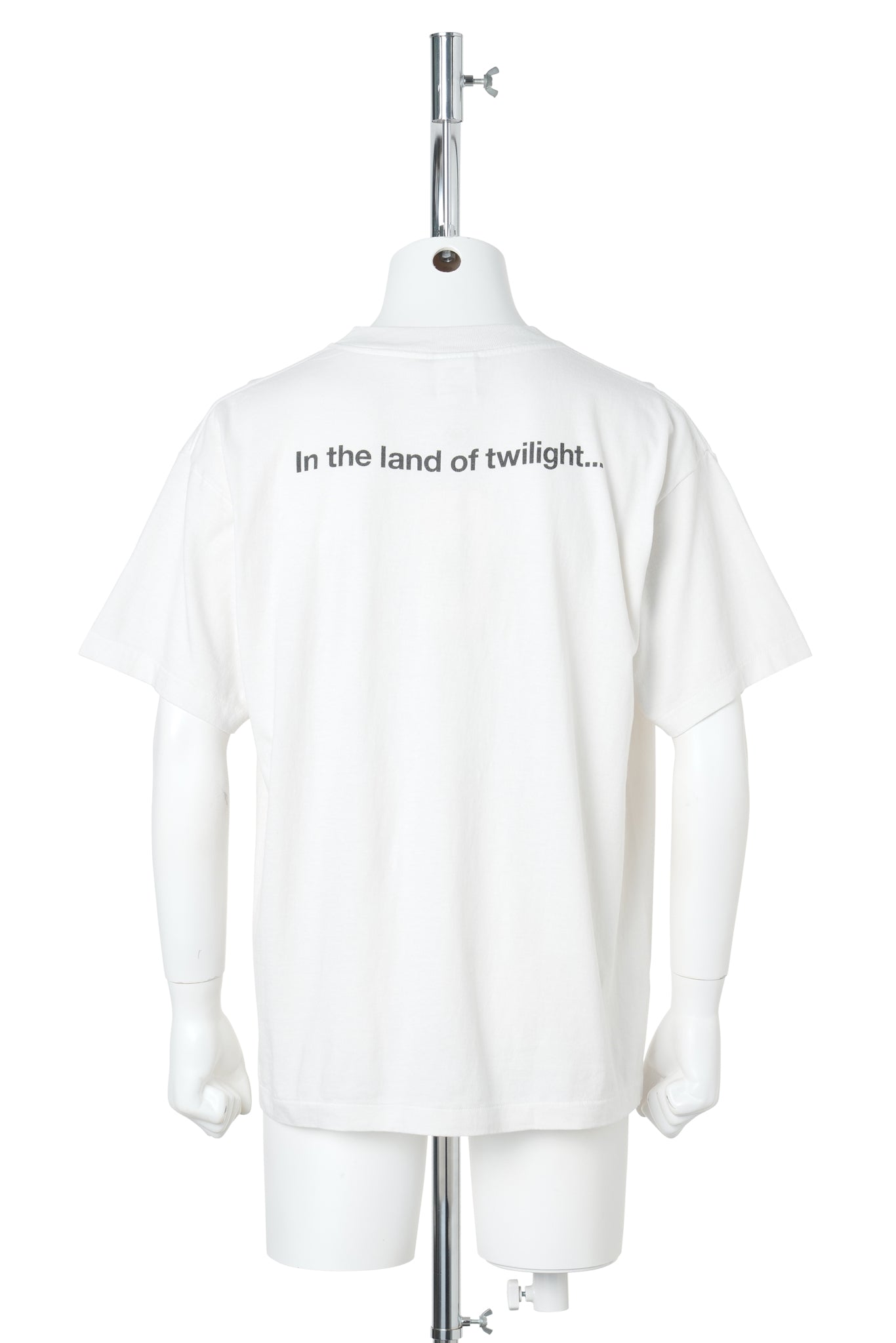 SS T-SHIRT/仁 / WHITE