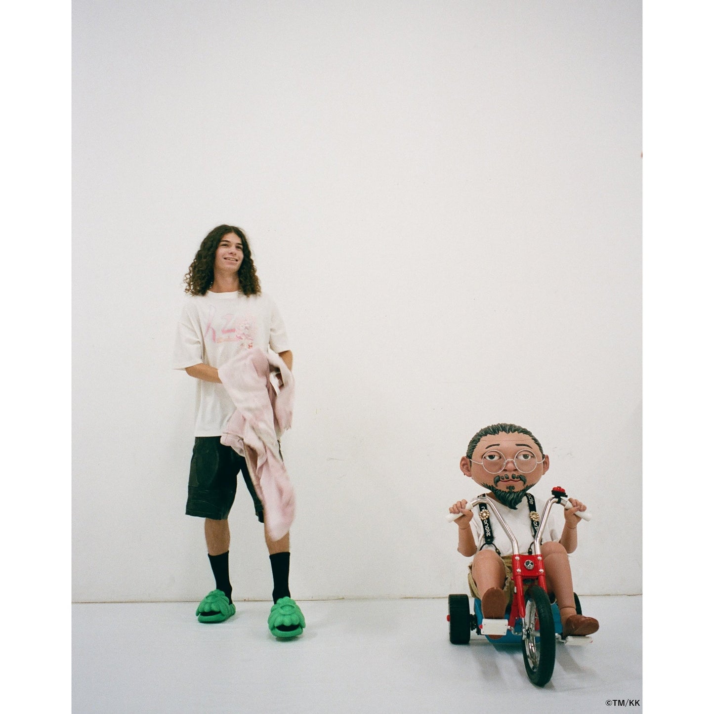 SS T-SHIRT/仁 / WHITE