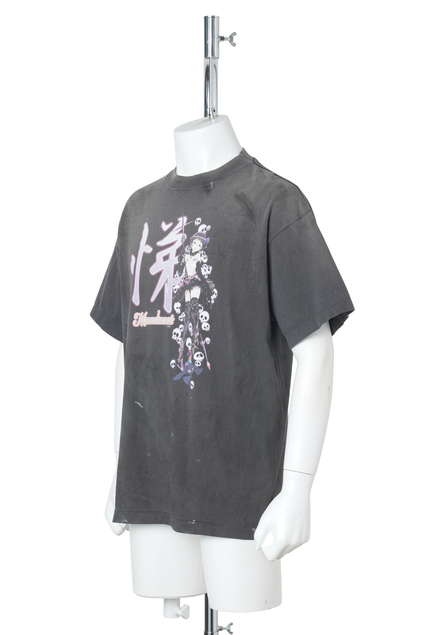 SS T-SHIRT/悌 / BLACK