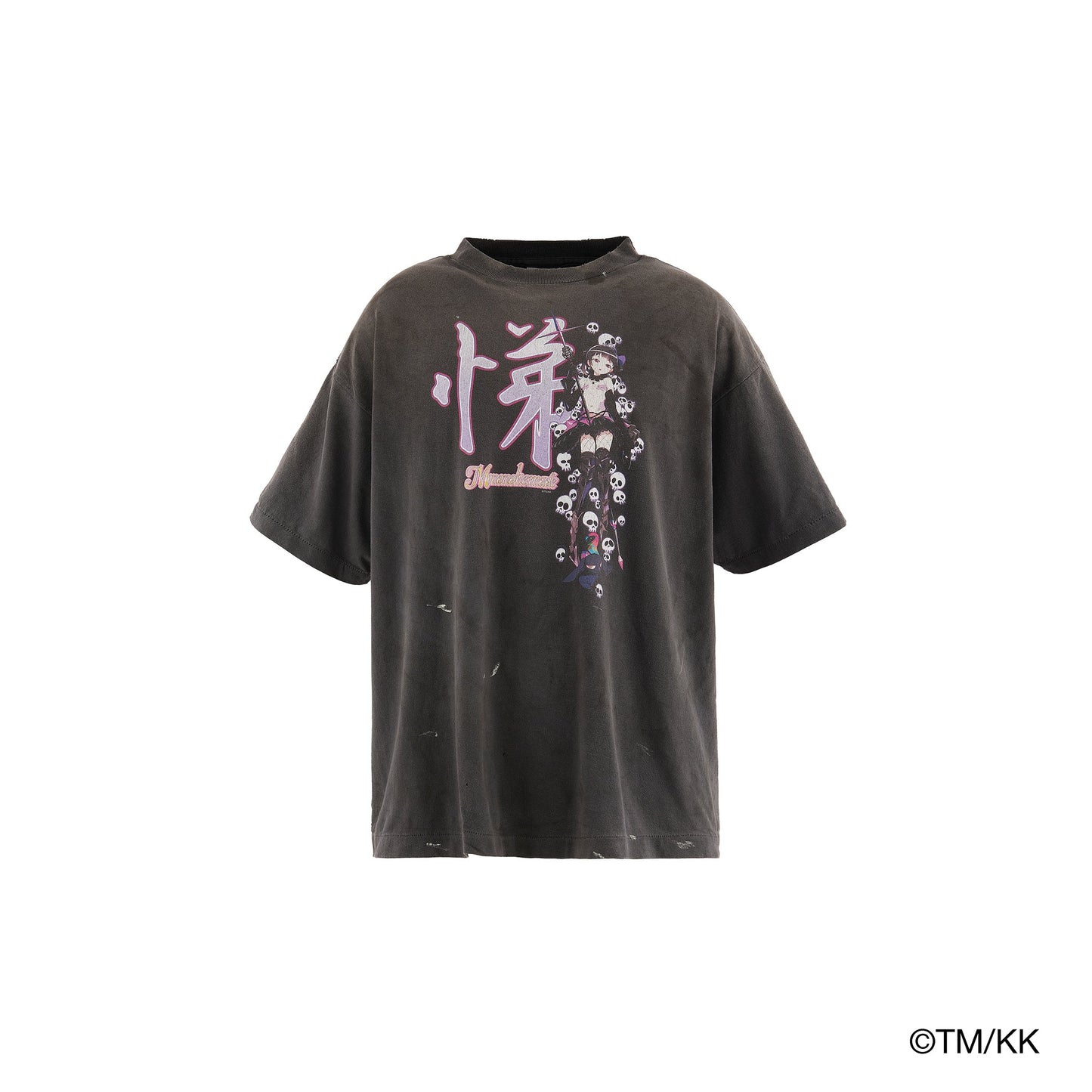 SS T-SHIRT/悌 / BLACK