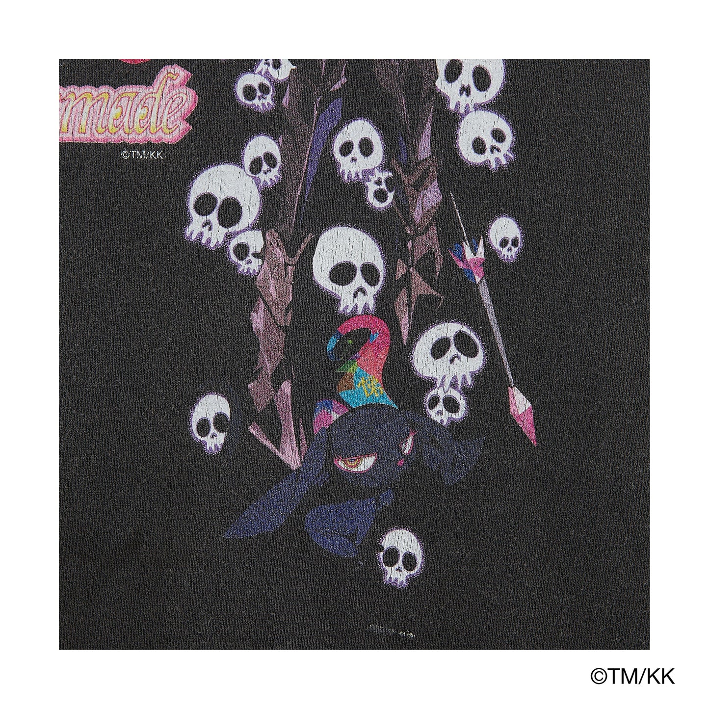 SS T-SHIRT/悌 / BLACK