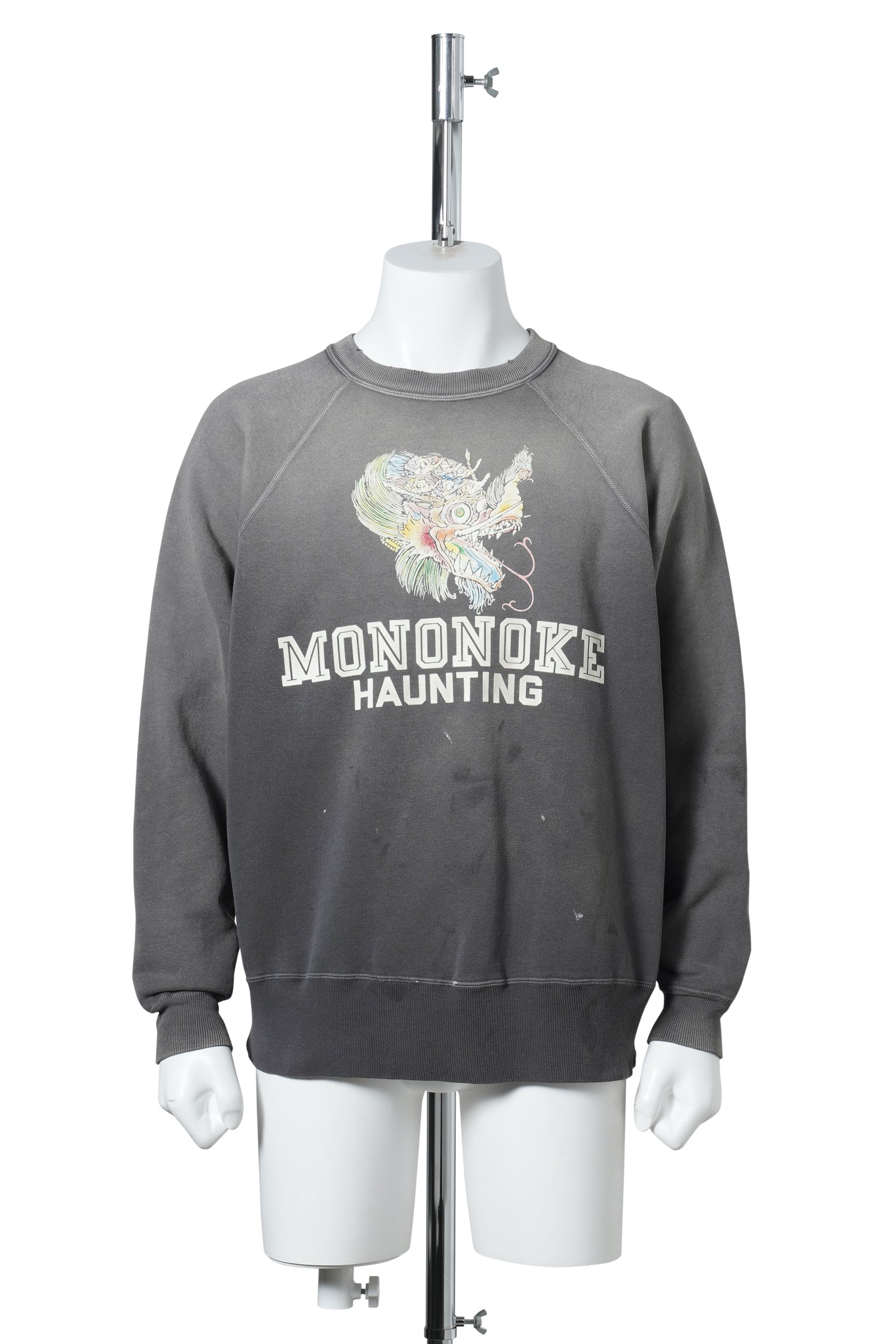 CREW NECK SWEAT/龍 / CHARCOAL